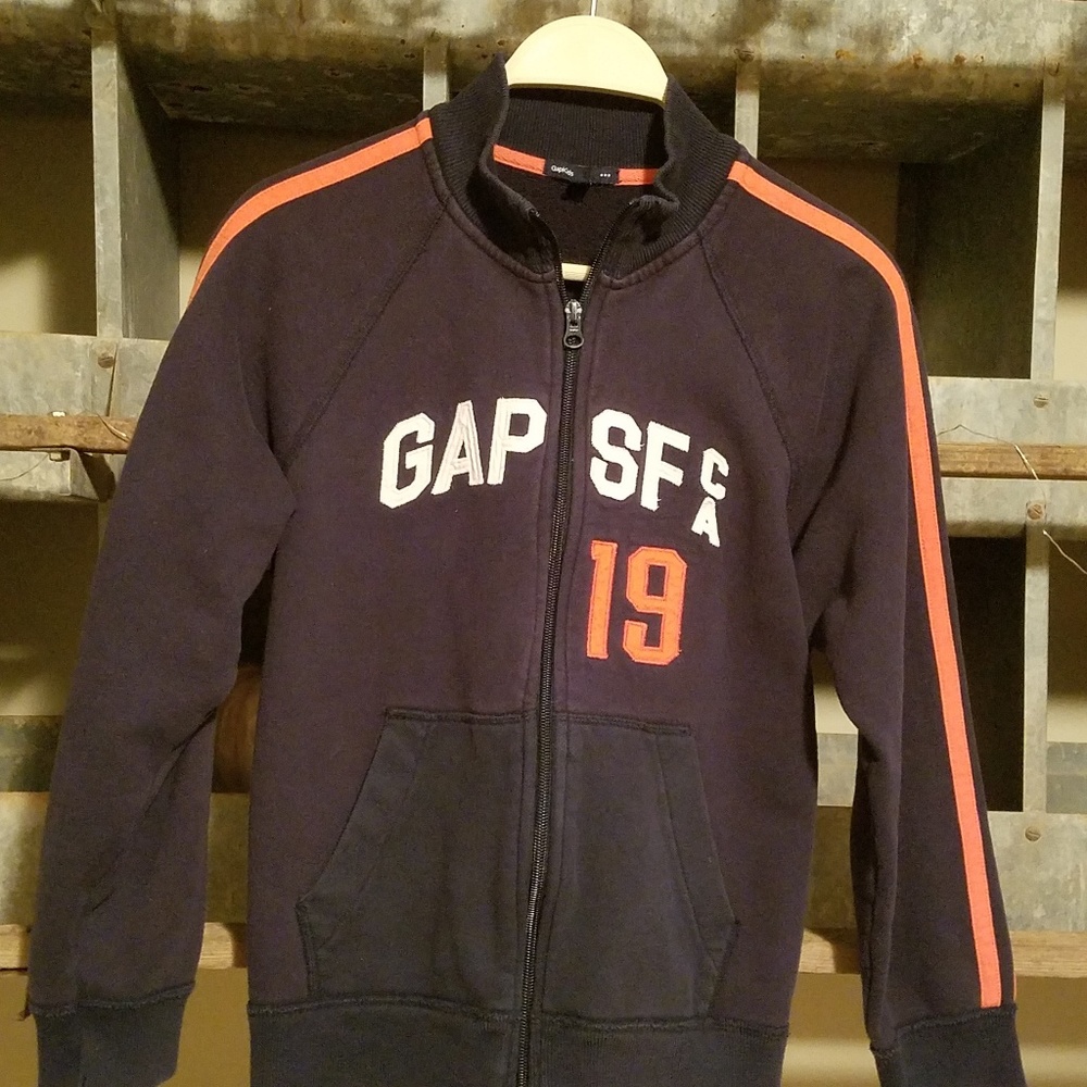 Boys Gap Kids zip up sweatshirt jacket